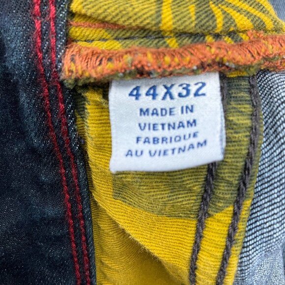 Tommy Bahama Jeans Men 44Wx32L Blue Swordfish Bootcut‎ Stretch Tencel Denim - Picture 6 of 15